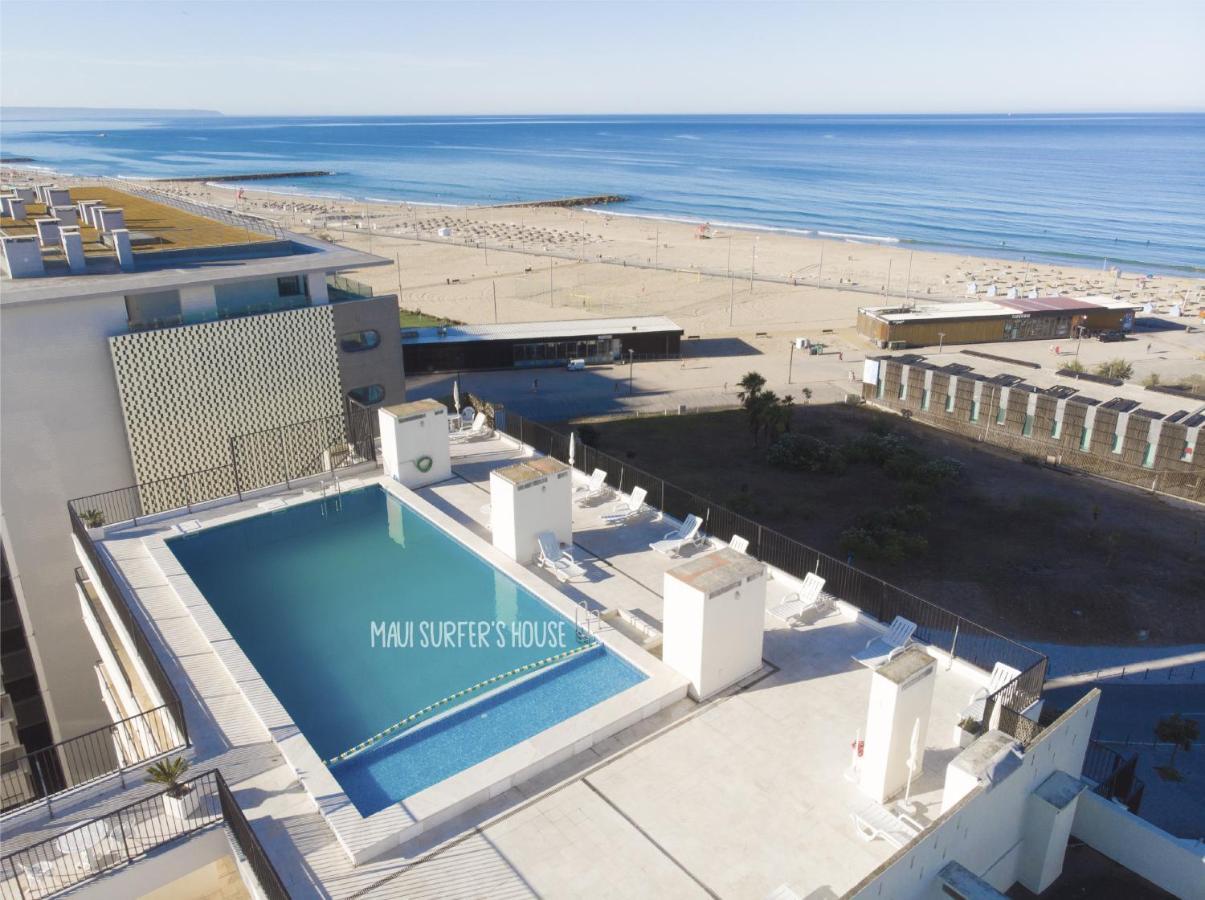 Maui Surfer'S House Sea View Caparica Beach House Costa de Caparica Exteriör bild